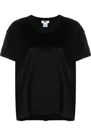 DKNY Kortærmet T-shirt i hør