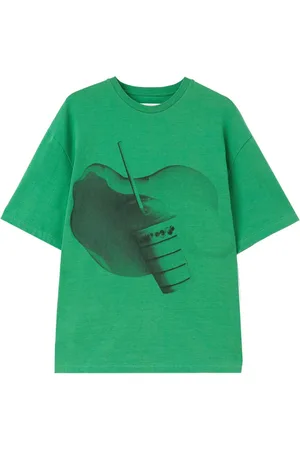 Jil Sander T-shirt med grafisk tryk