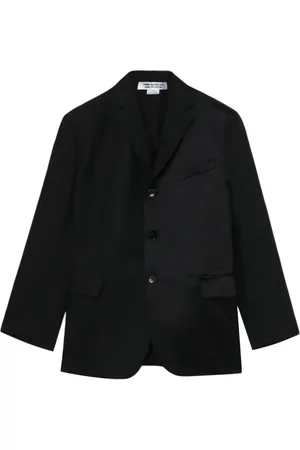 Comme des Garçons Enkeltradet blazer med hakrevers