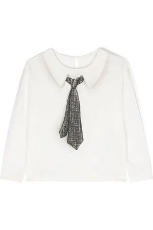 MONNALISA T-shirt med batiktryk