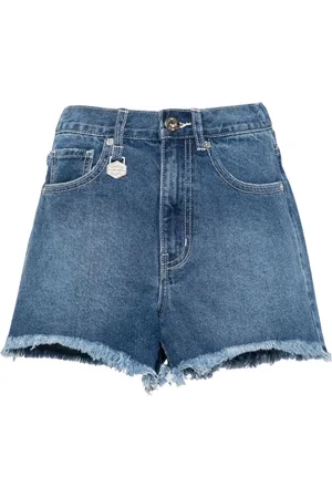 Chocoolate Denimshorts med rå kant