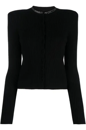 GCDS Mini ribbet Bling cardigan