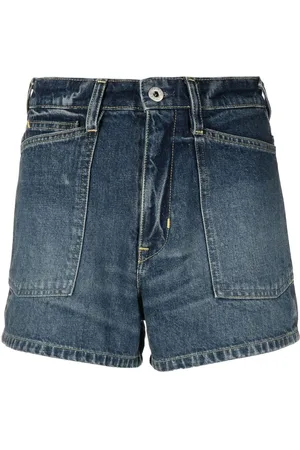Kenzo Denimshorts med logomærke