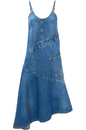 J.W.Anderson Asymmetrisk kjole i denim