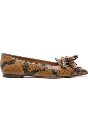 Ralph Lauren Ashtyn loafers med pytontryk