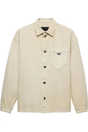 Prada Denimskjorte med logoplade