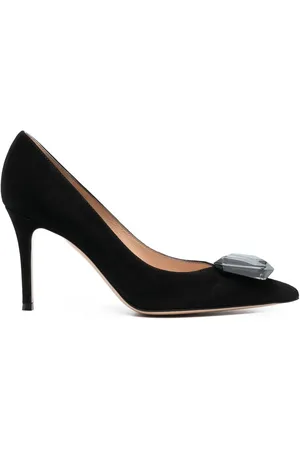 Gianvito Rossi 100mm Jaipur pumps med krystal-udsmykning
