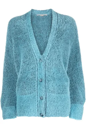 Stella McCartney Trøje med knapper og børstet effekt