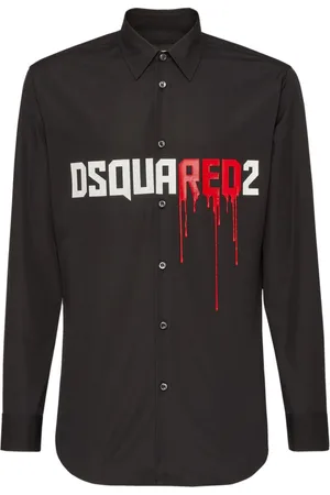 Dsquared2 Skjorte med logotryk