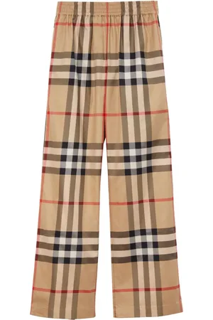 Burberry Ternede bukser med svaj