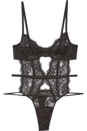 FLEUR DU MAL Naomi blonde-bodysuit