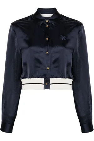 Palm Angels Skjorte i satin med knapper