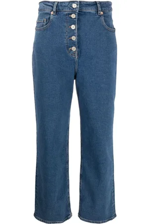 Paul Smith Cropped jeans med brede ben
