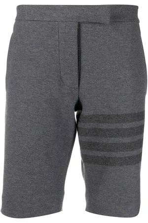 Thom Browne Shorts i twill med fire striber
