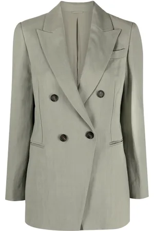 Brunello Cucinelli Skræddersyet dobbeltradet blazer
