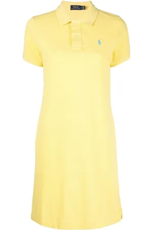 Ralph Lauren Broderet kjole med polo-pony