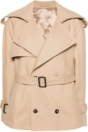 WARDROBE.NYC Cropped trenchcoat med bælte