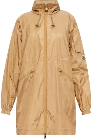 Moncler Let parka med løbesnor