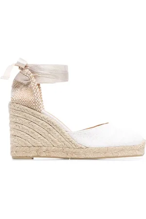 Castaner 90 mm Carina espadriller med kilehæl