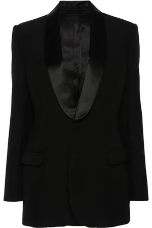 WARDROBE.NYC Enkeltradet uldblazer