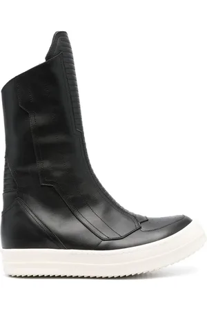 Rick Owens Quiltede læderstøvler
