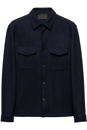 Prada Skjorte med trekantet logo