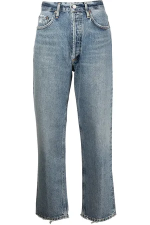 AGOLDE Cropped Lana jeans med lige ben