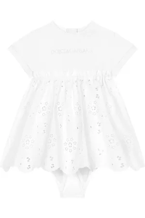 Dolce & Gabbana Kjole med broderet logo