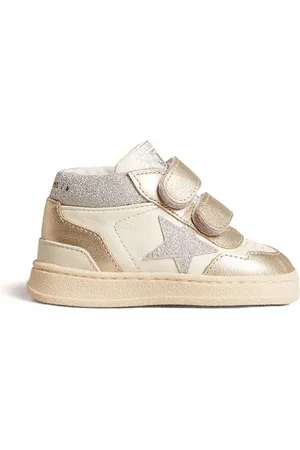 Golden Goose June sneakers i nappalæder med glimmer