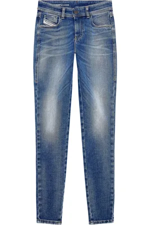 Diesel Slandy 2017 skinny-jeans med mellemhøj talje