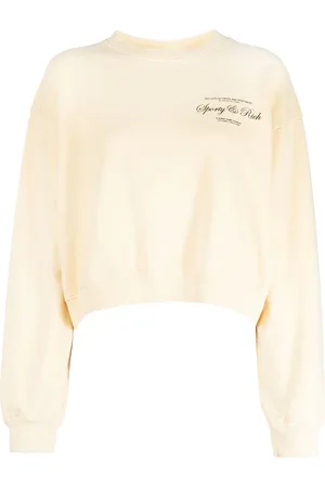 Sporty & Rich Sweatshirt med logotryk