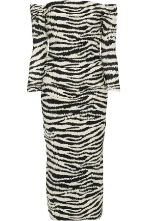 CHIARA BONI Kjole med zebra-tryk