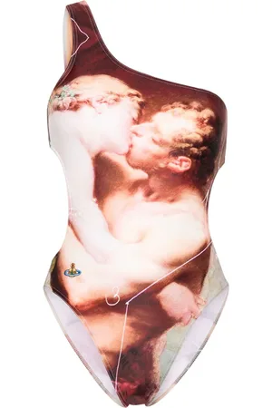 Vivienne Westwood The Kiss badedragt med én skulder