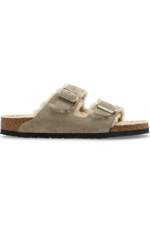 Birkenstock Arizona sandaler i lammesind