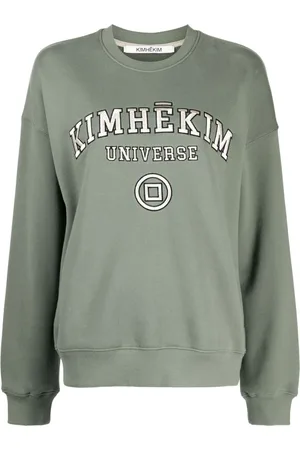 KIMHEKIM Sweatshirt med broderet logo