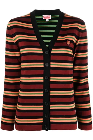 Kenzo Stribet Boke Flower-cardigan