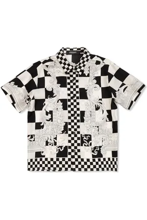 VERSACE Silkeskjorte med Medusatryk