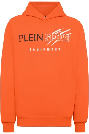 Philipp Plein Scratch hættetrøje i fleece