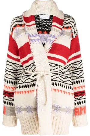 GIADA BENINCASA Cardigan i intarsia-strik med mønster