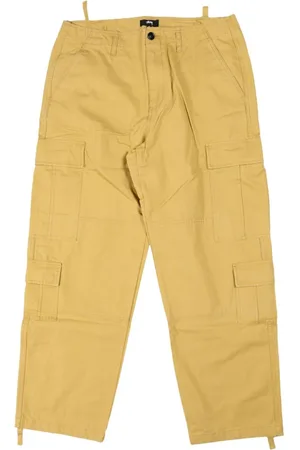 STUSSY Cotton cargo trousers