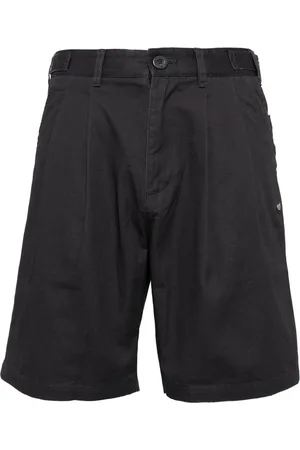 AGNÈS B. Shorts med logoplade og læg