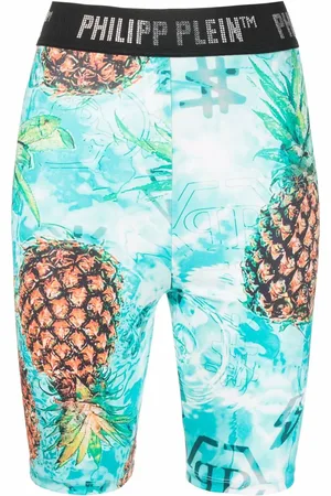 Philipp Plein Pineapple Stones Stones cykelshorts