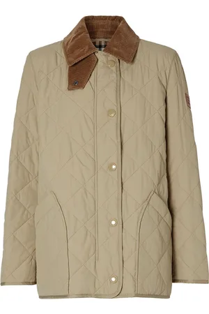 Burberry Diamant-quiltet farmjakke