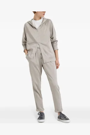 Brunello Cucinelli T-shirt med Monili-kædedetalje