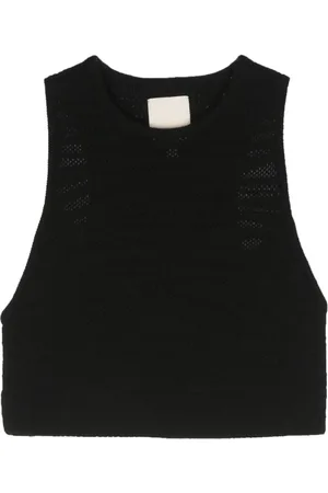 Emporio Armani Strikket cropped top
