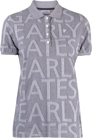 PEARLY GATES Poloskjorte med jacquard-logo