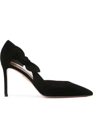 Aquazzura Very Bow Tie 85 mm pumps