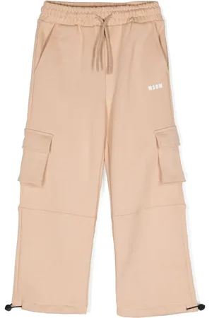 Msgm Cargo-bukser med logotryk