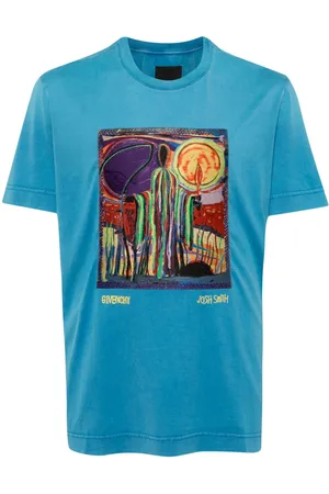 Givenchy X Josh Smith T-shirt med grafisk tryk
