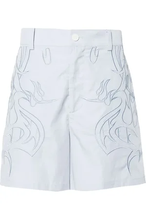 Feng Chen Wang Shorts med broderet motiv